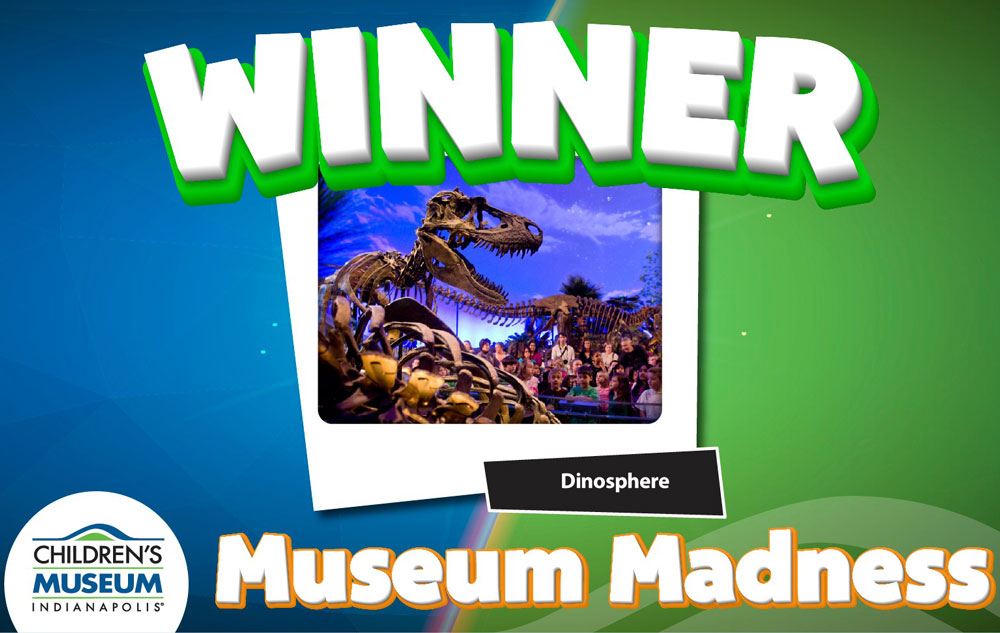 Dinosphere is the Museum Madness 2024 winner.